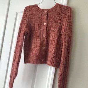 Burgundy Copper Key Sweater, Large